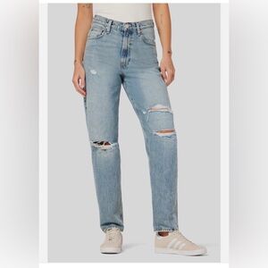 Hudson James High-Rise Barrel Jean
